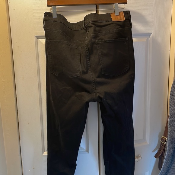 Madewell Black Skinny Jeans 33 Tall - Picture 3 of 4